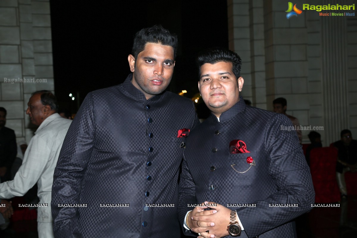 Minhaj Ahmed-Sayeedia's Wedding Ceremony at Raj Mahal Function Hall, Hyderabad