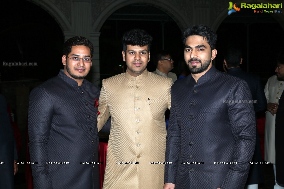 Minhaj Ahmed-Sayeedia's Wedding Ceremony at Raj Mahal Function Hall, Hyderabad