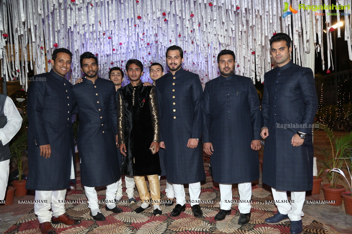 Minhaj Ahmed-Sayeedia's Wedding Ceremony at Raj Mahal Function Hall, Hyderabad