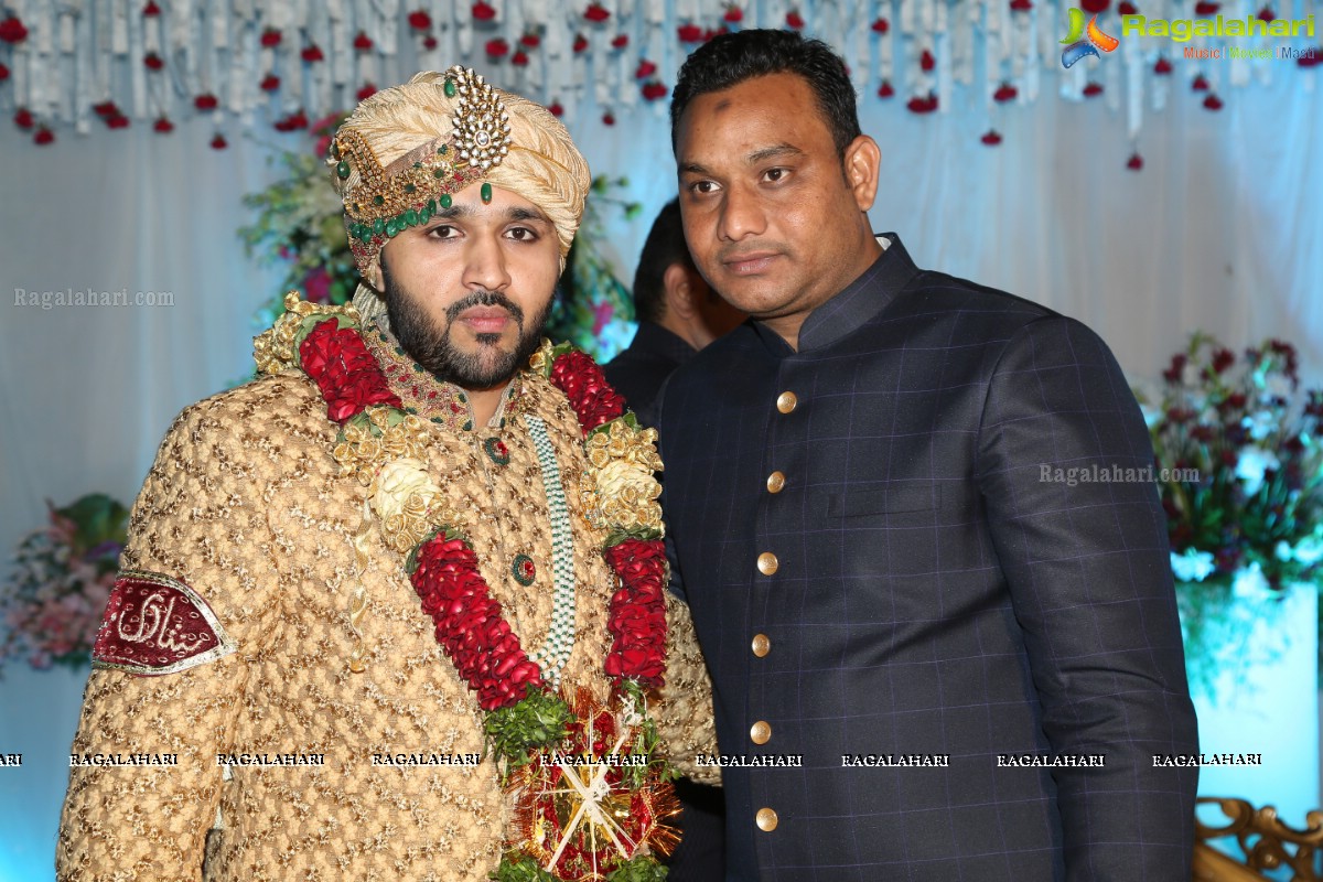 Minhaj Ahmed-Sayeedia's Wedding Ceremony at Raj Mahal Function Hall, Hyderabad