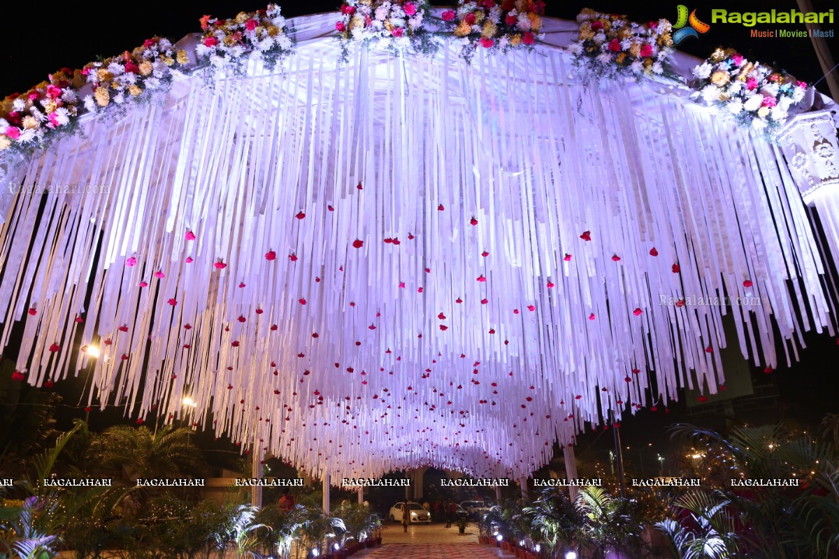 Minhaj Ahmed-Sayeedia's Wedding Ceremony at Raj Mahal Function Hall, Hyderabad