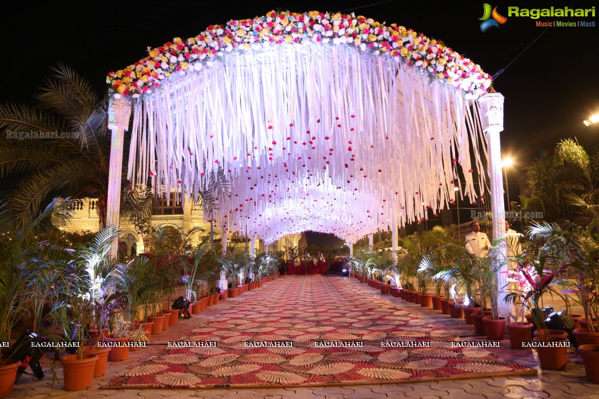 Minhaj Ahmed-Sayeedia's Wedding Ceremony at Raj Mahal Function Hall, Hyderabad