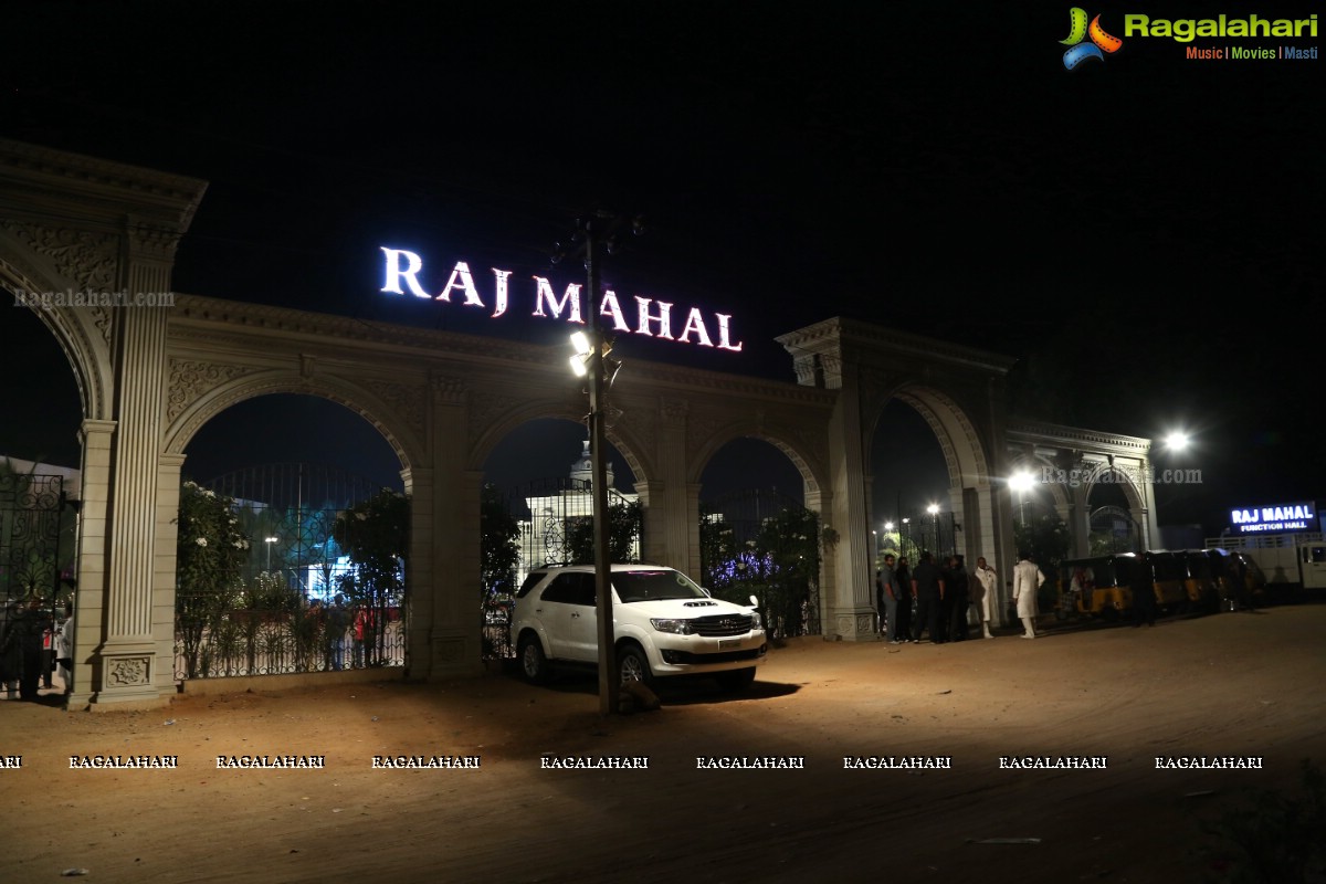 Minhaj Ahmed-Sayeedia's Wedding Ceremony at Raj Mahal Function Hall, Hyderabad