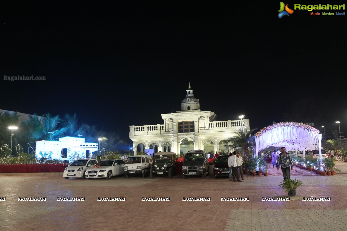 Minhaj Ahmed-Sayeedia's Wedding Ceremony at Raj Mahal Function Hall, Hyderabad