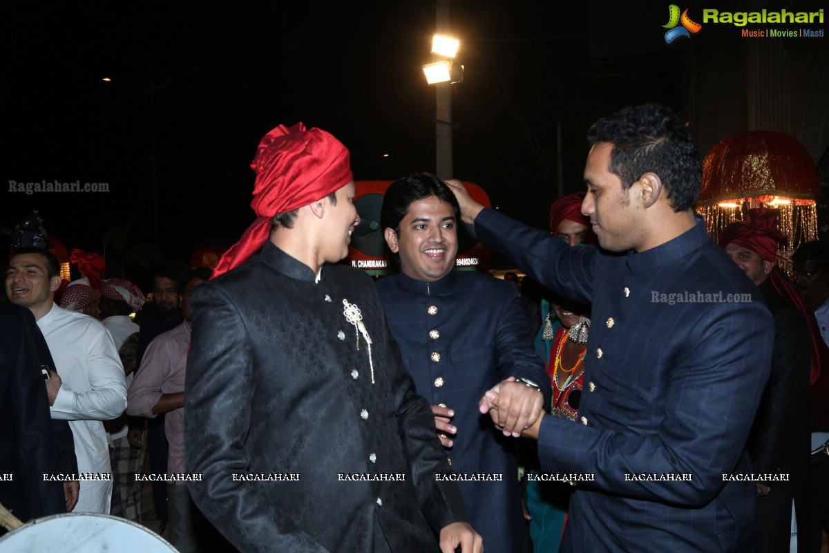 Minhaj Ahmed-Sayeedia's Wedding Ceremony at Raj Mahal Function Hall, Hyderabad