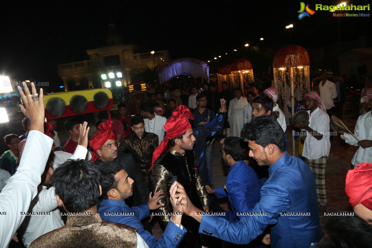 Minhaj Ahmed-Sayeedia's Wedding Ceremony at Raj Mahal Function Hall, Hyderabad