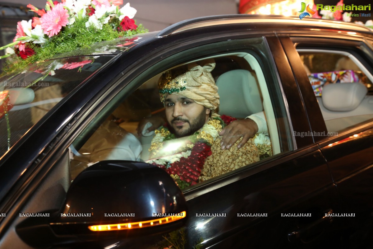 Minhaj Ahmed-Sayeedia's Wedding Ceremony at Raj Mahal Function Hall, Hyderabad