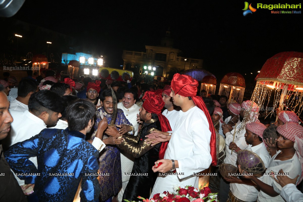 Minhaj Ahmed-Sayeedia's Wedding Ceremony at Raj Mahal Function Hall, Hyderabad