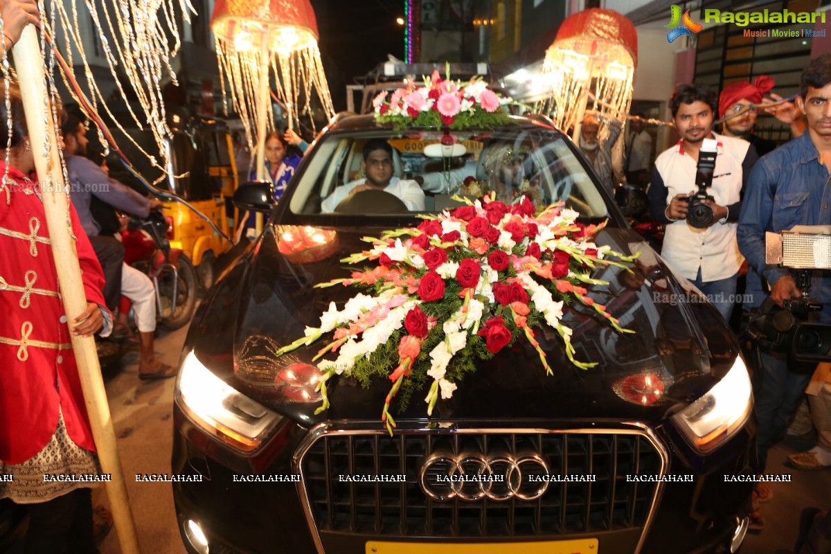 Minhaj Ahmed-Sayeedia's Wedding Ceremony at Raj Mahal Function Hall, Hyderabad