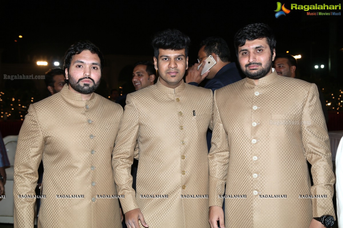 Minhaj Ahmed-Sayeedia's Wedding Ceremony at Raj Mahal Function Hall, Hyderabad