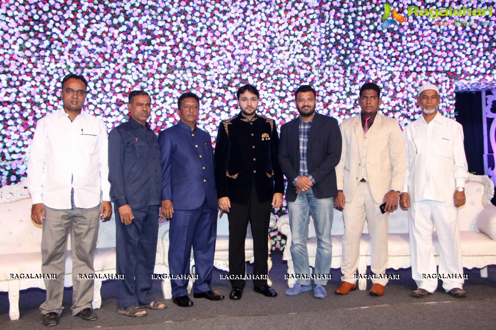 Minhaj Ahmed-Sayeedia's Wedding Reception Ceremony at Raj Mahal Function Hall