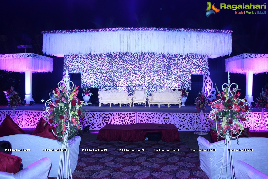 Minhaj Ahmed-Sayeedia's Wedding Reception Ceremony at Raj Mahal Function Hall