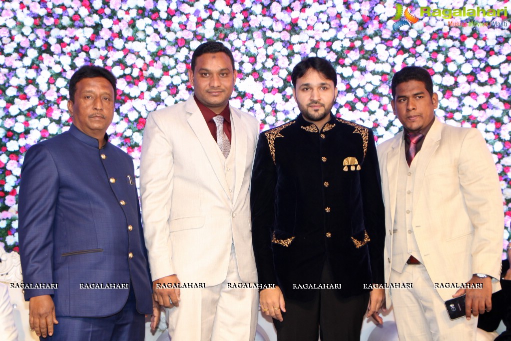 Minhaj Ahmed-Sayeedia's Wedding Reception Ceremony at Raj Mahal Function Hall