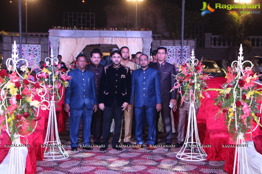 Minhaj Ahmed-Sayeedia's Wedding Reception Ceremony at Raj Mahal Function Hall