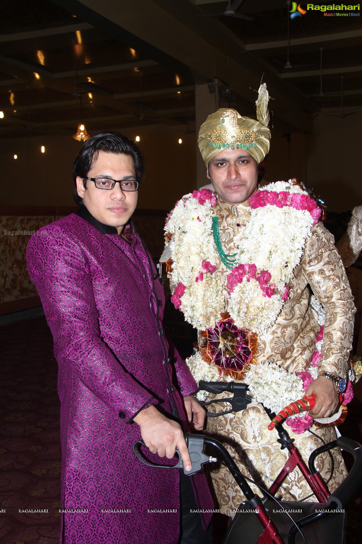 Mohammed Javeed Wedding Reception at Taj Palace, Hyderabad
