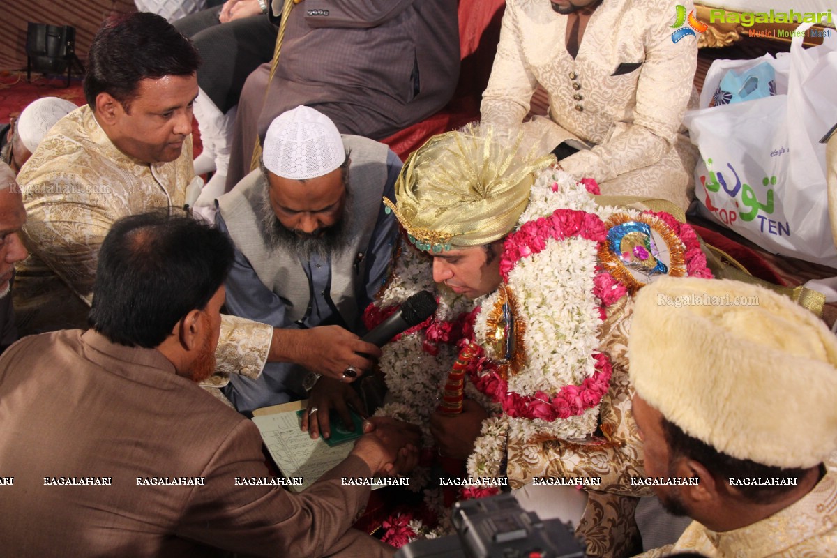 Mohammed Javeed Wedding Reception at Taj Palace, Hyderabad