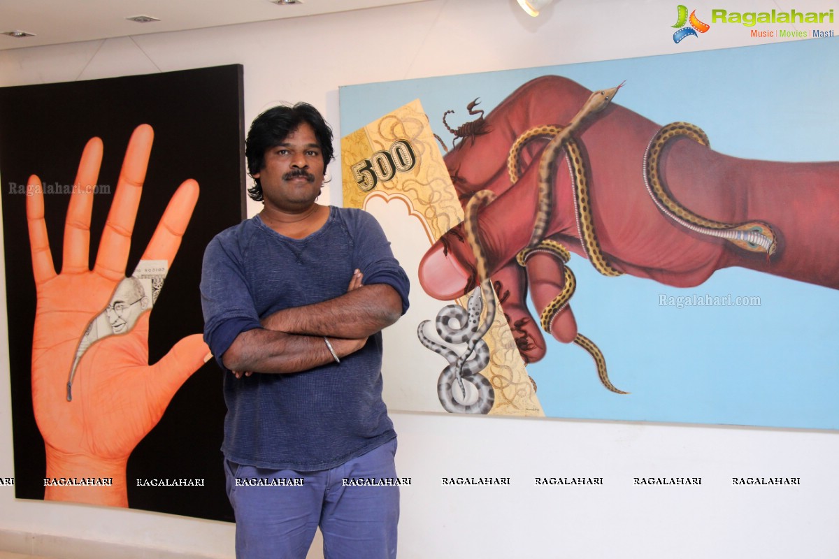 Money Matters - An Exhibition of Paintings by Thirumala Thirupathi at Iconart Gallery