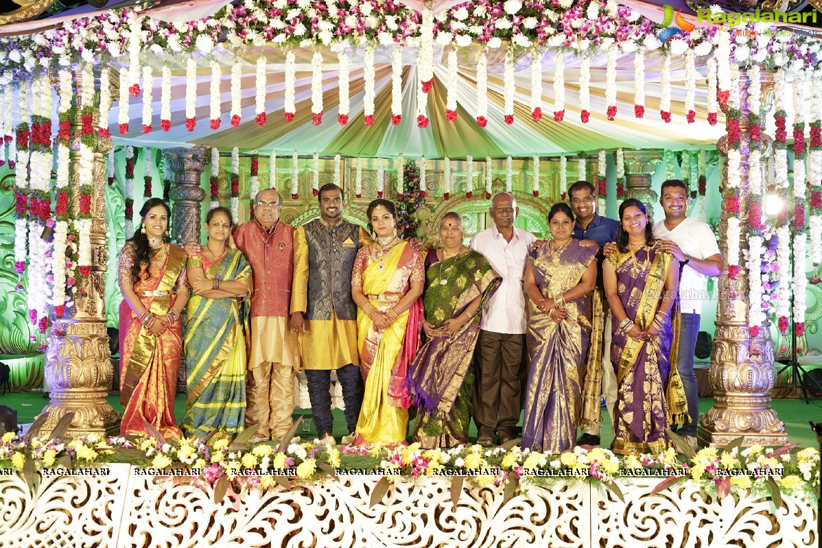 Writer Thota Prasad Daughter Padma Naga Sravya Wedding