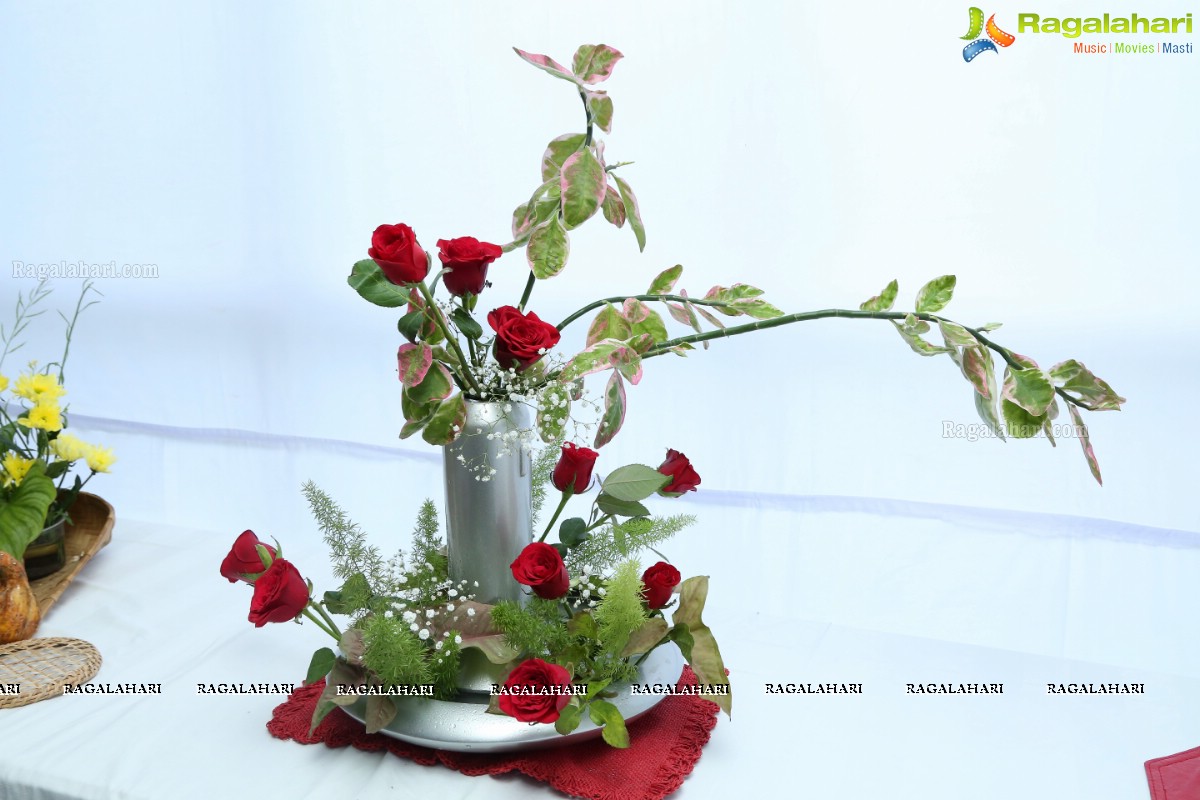 Ohara School of Hyderabad Presents Ikebana Exhibition by Nirmala Agarwal, D Padma and Vijay Durga