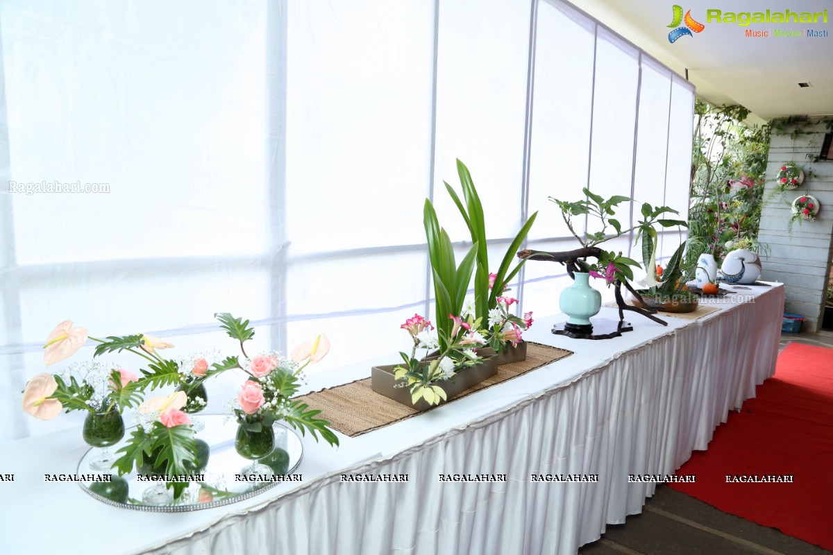 Ohara School of Hyderabad Presents Ikebana Exhibition by Nirmala Agarwal, D Padma and Vijay Durga