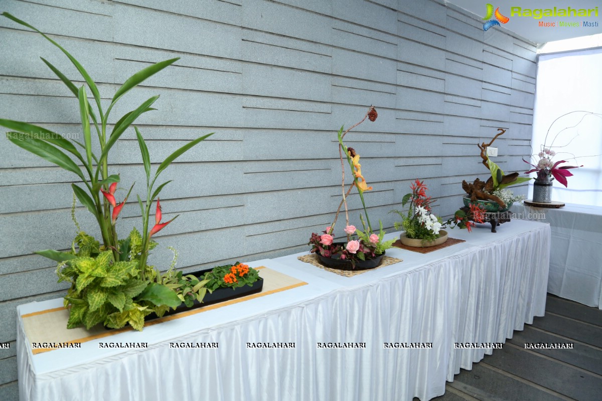 Ohara School of Hyderabad Presents Ikebana Exhibition by Nirmala Agarwal, D Padma and Vijay Durga