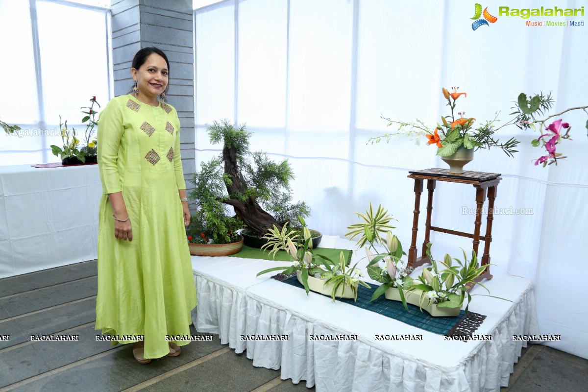 Ohara School of Hyderabad Presents Ikebana Exhibition by Nirmala Agarwal, D Padma and Vijay Durga