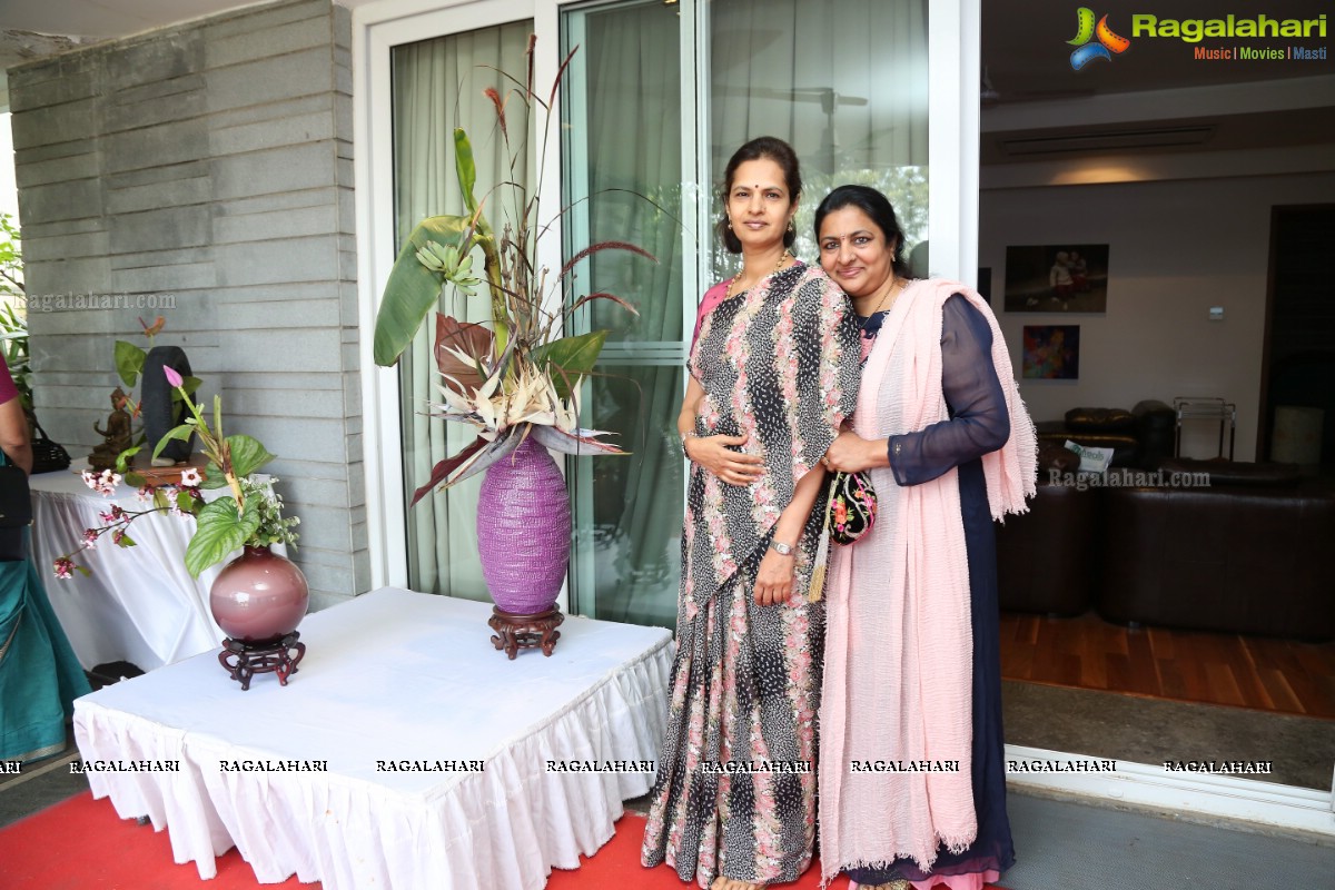 Ohara School of Hyderabad Presents Ikebana Exhibition by Nirmala Agarwal, D Padma and Vijay Durga