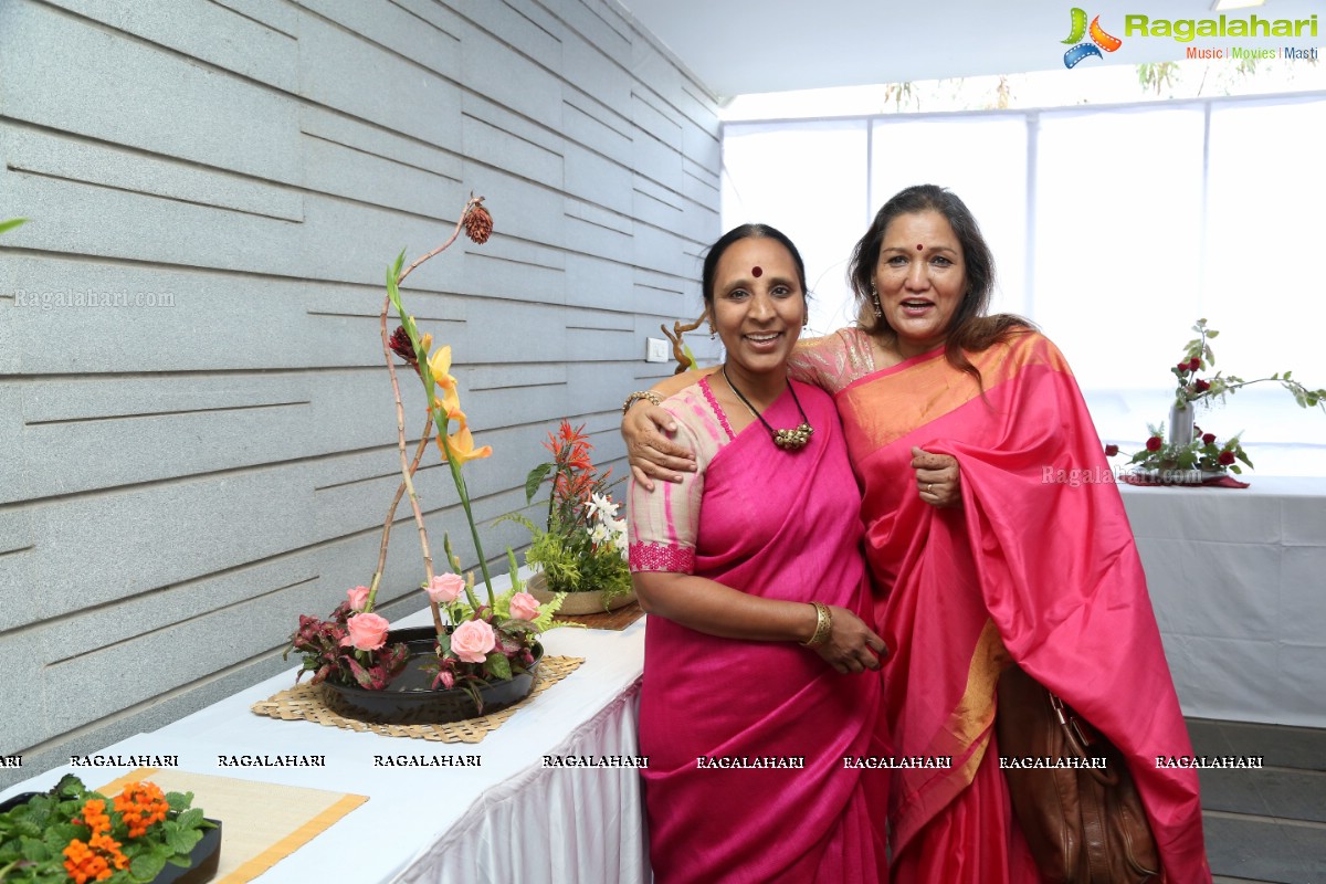 Ohara School of Hyderabad Presents Ikebana Exhibition by Nirmala Agarwal, D Padma and Vijay Durga