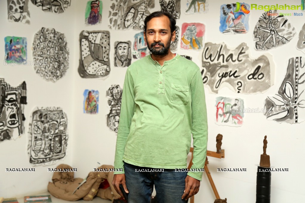 Peep Art Exhibition at DHI Artspace, Hyderabad