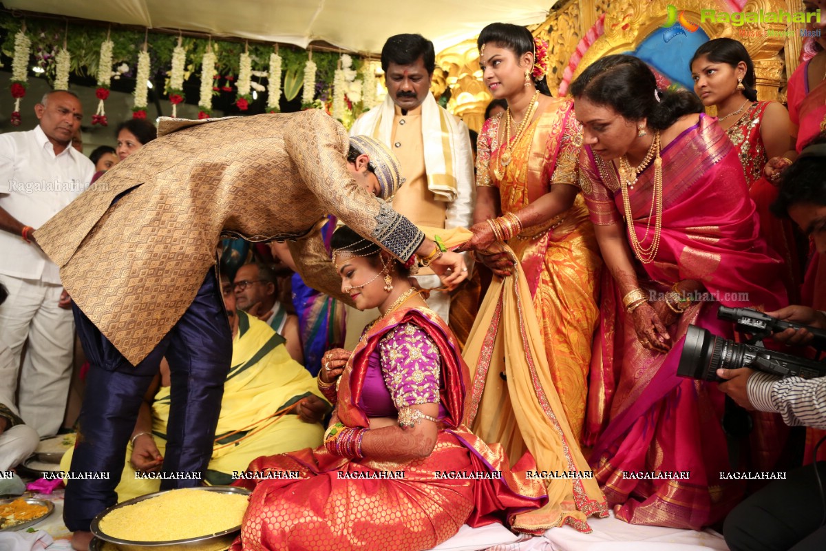 Producer Raghavendra Reddy Daughter Meghana Wedding Ceremony