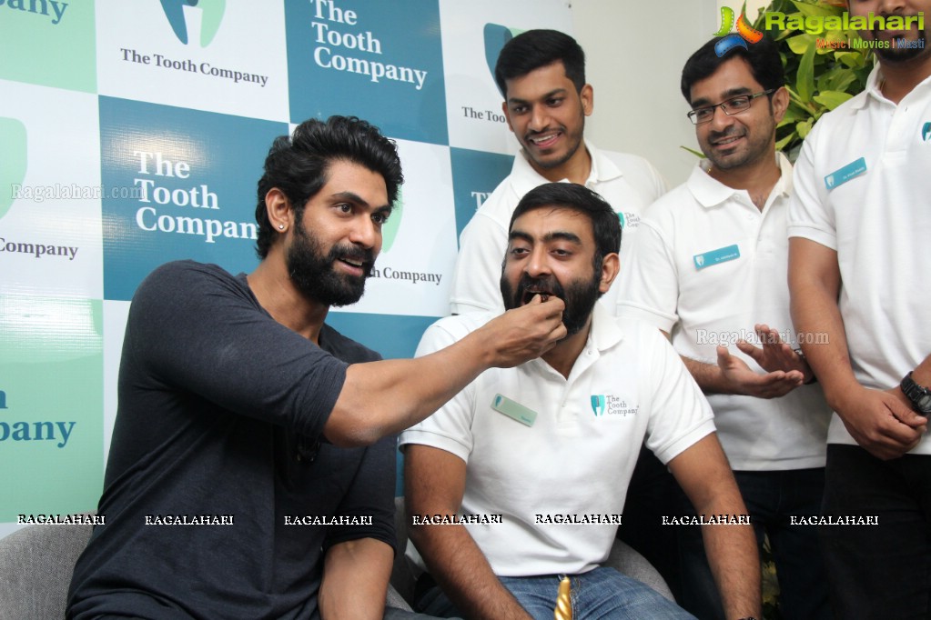 Rana inaugurates The Tooth Company in Hyderabad