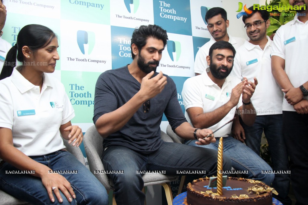 Rana inaugurates The Tooth Company in Hyderabad