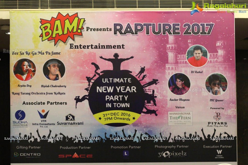 Grand Curtain Raiser of Rapture 2017 at Manasarovar The Fern