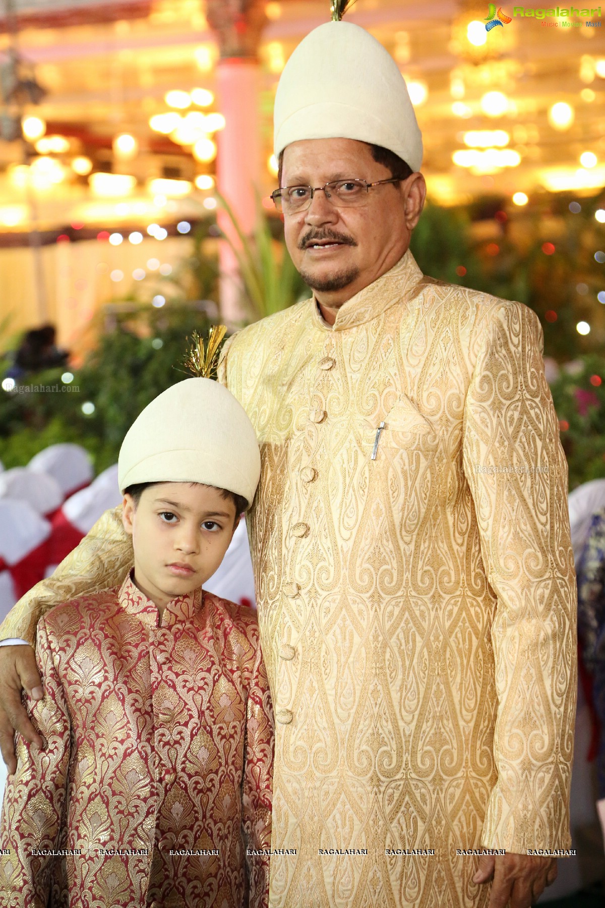 Grand Wedding Ceremony of Sahebzadi Sakina Mahin with Nawab Mir Anwar Ali Khan at Royal Regency Gardens