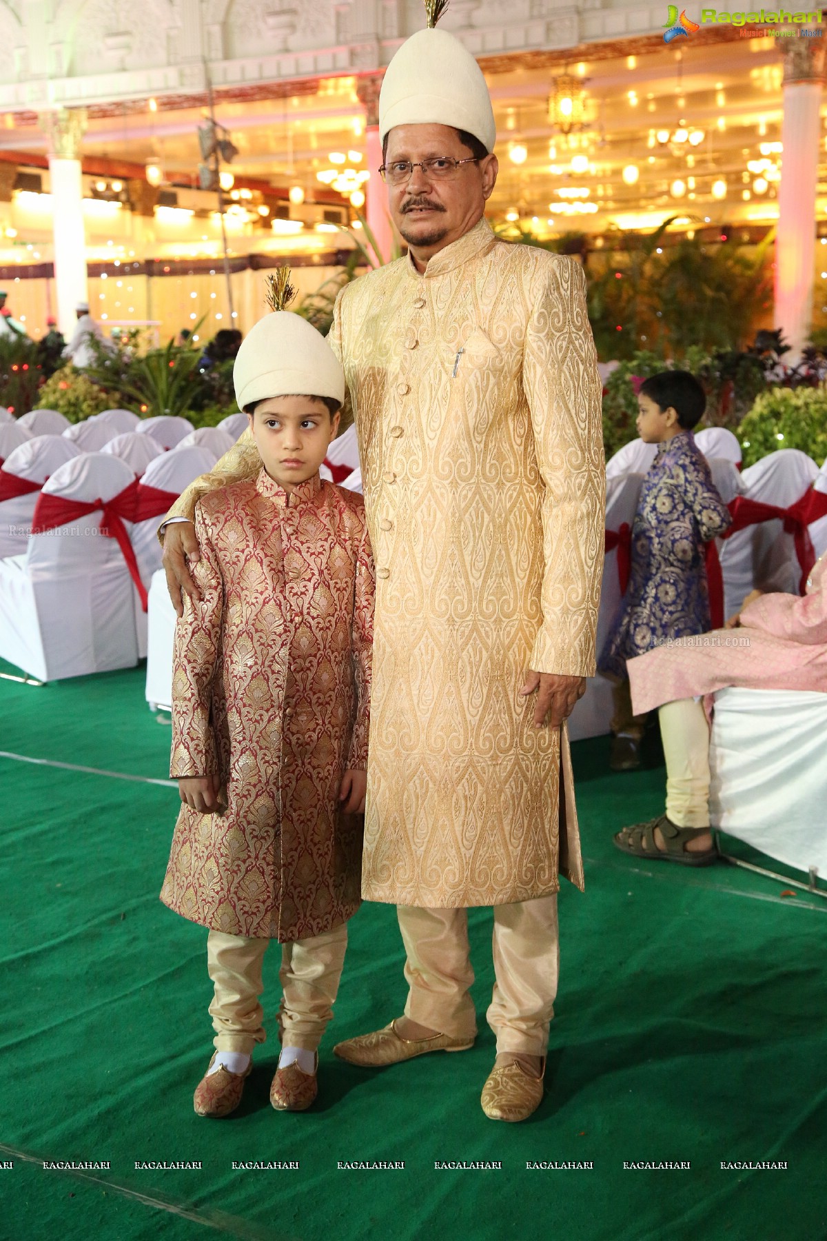 Grand Wedding Ceremony of Sahebzadi Sakina Mahin with Nawab Mir Anwar Ali Khan at Royal Regency Gardens