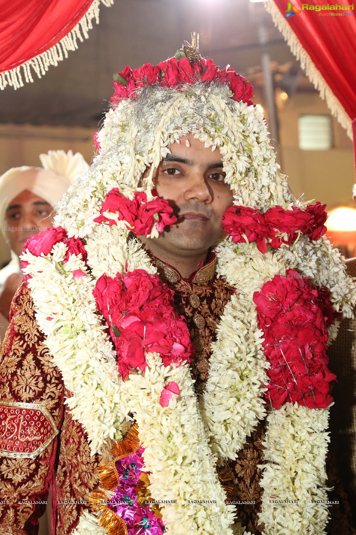 Grand Wedding Ceremony of Sahebzadi Sakina Mahin with Nawab Mir Anwar Ali Khan at Royal Regency Gardens