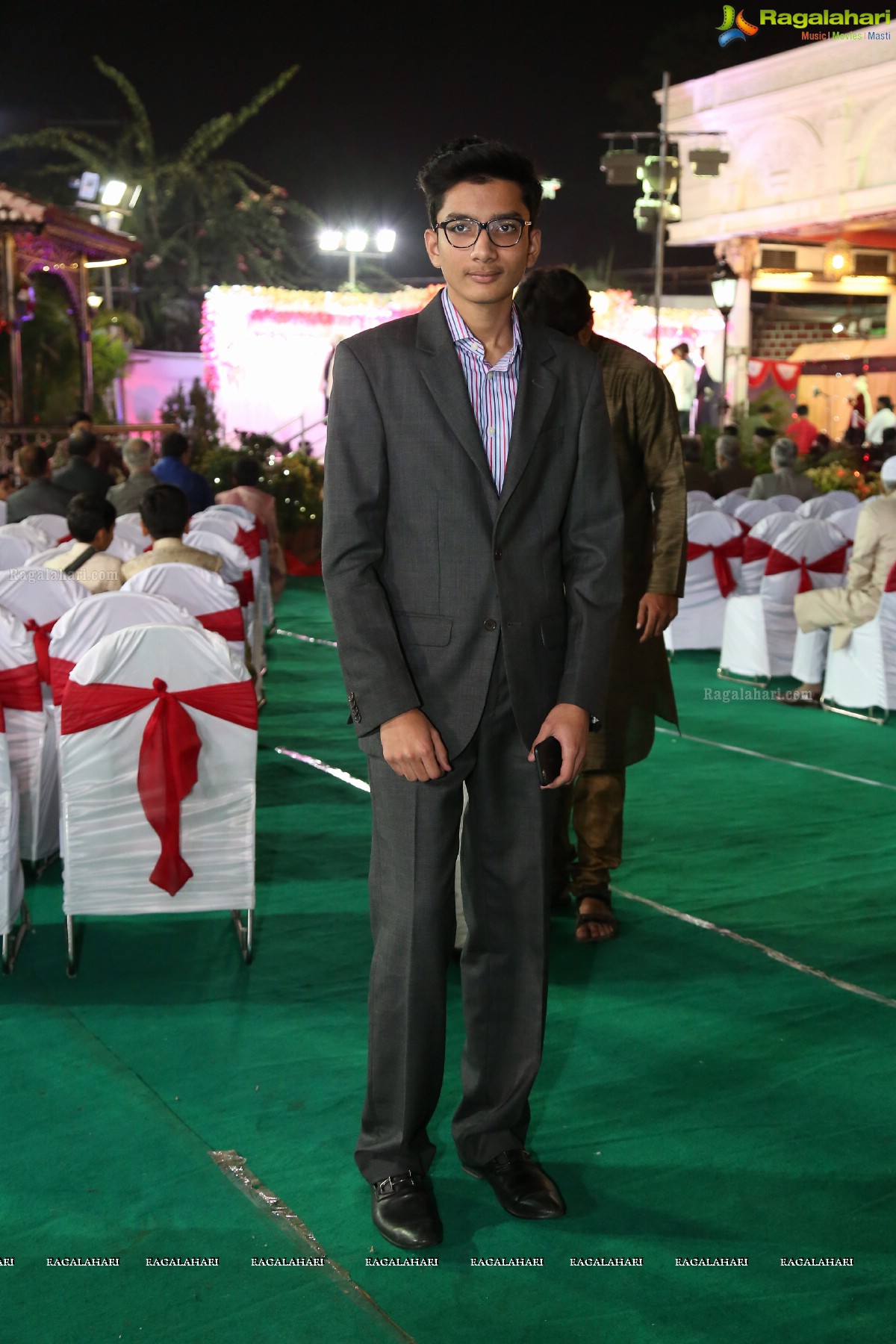 Grand Wedding Ceremony of Sahebzadi Sakina Mahin with Nawab Mir Anwar Ali Khan at Royal Regency Gardens