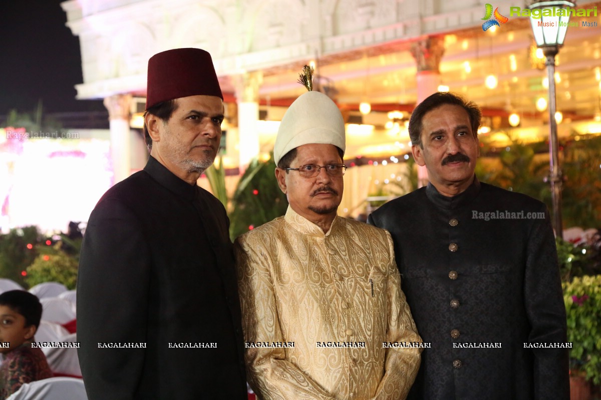 Grand Wedding Ceremony of Sahebzadi Sakina Mahin with Nawab Mir Anwar Ali Khan at Royal Regency Gardens