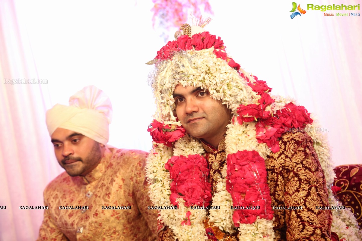 Grand Wedding Ceremony of Sahebzadi Sakina Mahin with Nawab Mir Anwar Ali Khan at Royal Regency Gardens