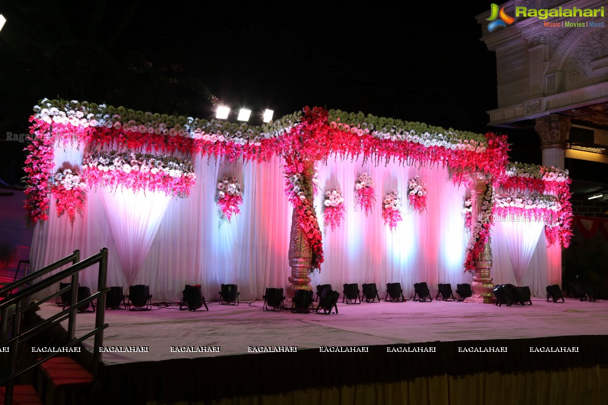 Grand Wedding Ceremony of Sahebzadi Sakina Mahin with Nawab Mir Anwar Ali Khan at Royal Regency Gardens