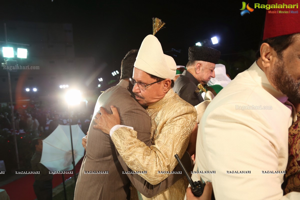 Grand Wedding Ceremony of Sahebzadi Sakina Mahin with Nawab Mir Anwar Ali Khan at Royal Regency Gardens