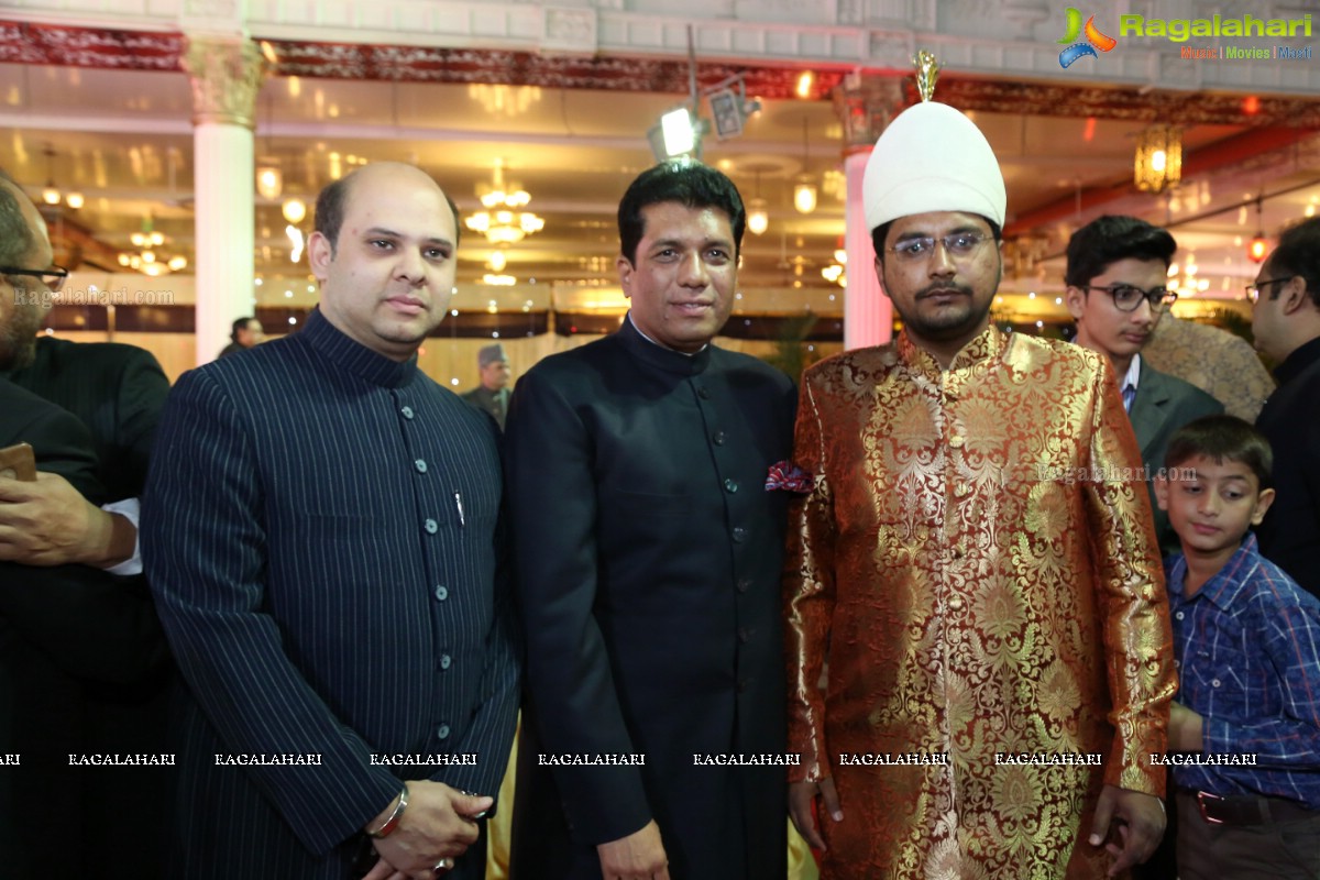 Grand Wedding Ceremony of Sahebzadi Sakina Mahin with Nawab Mir Anwar Ali Khan at Royal Regency Gardens