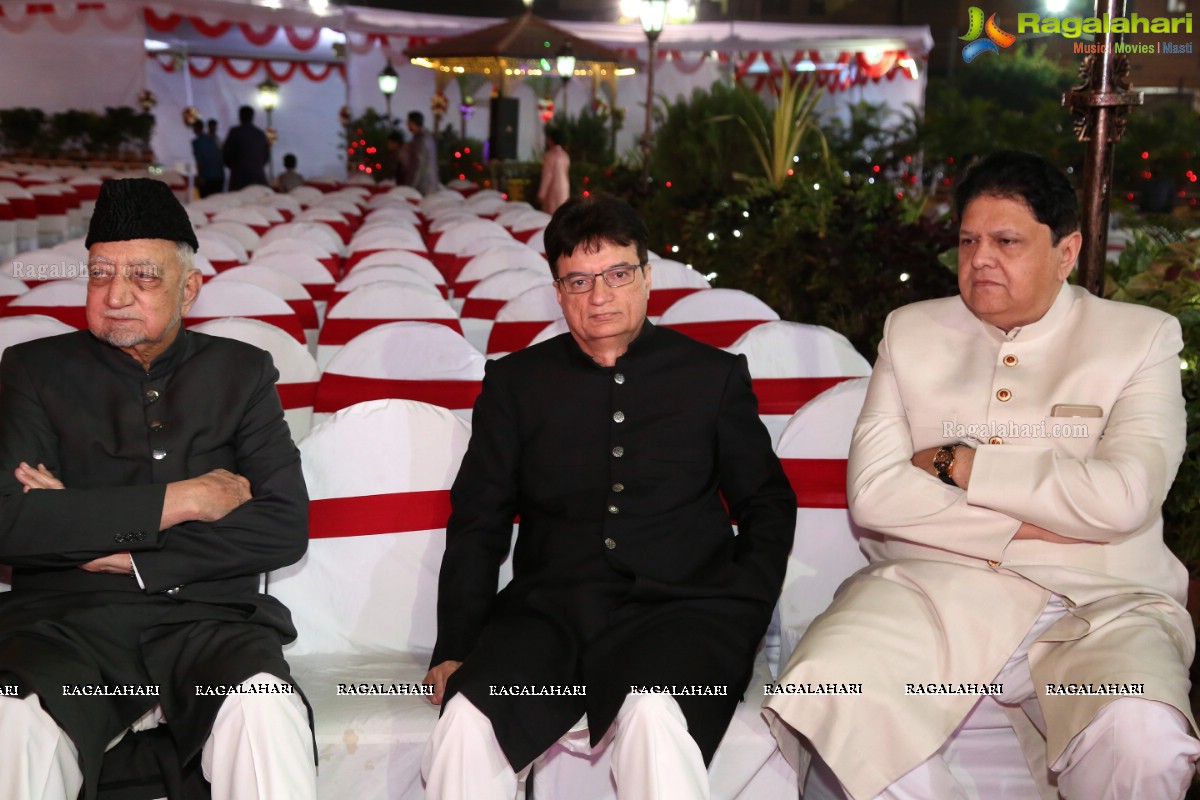 Grand Wedding Ceremony of Sahebzadi Sakina Mahin with Nawab Mir Anwar Ali Khan at Royal Regency Gardens