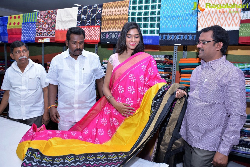 Shalu Chourasiya Inaugurates Pochampally IKAT Art Mela at Vijayawada