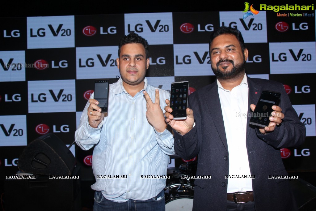 LG V20 Smartphone Launch at Forum Sujana Mall, Hyderabad