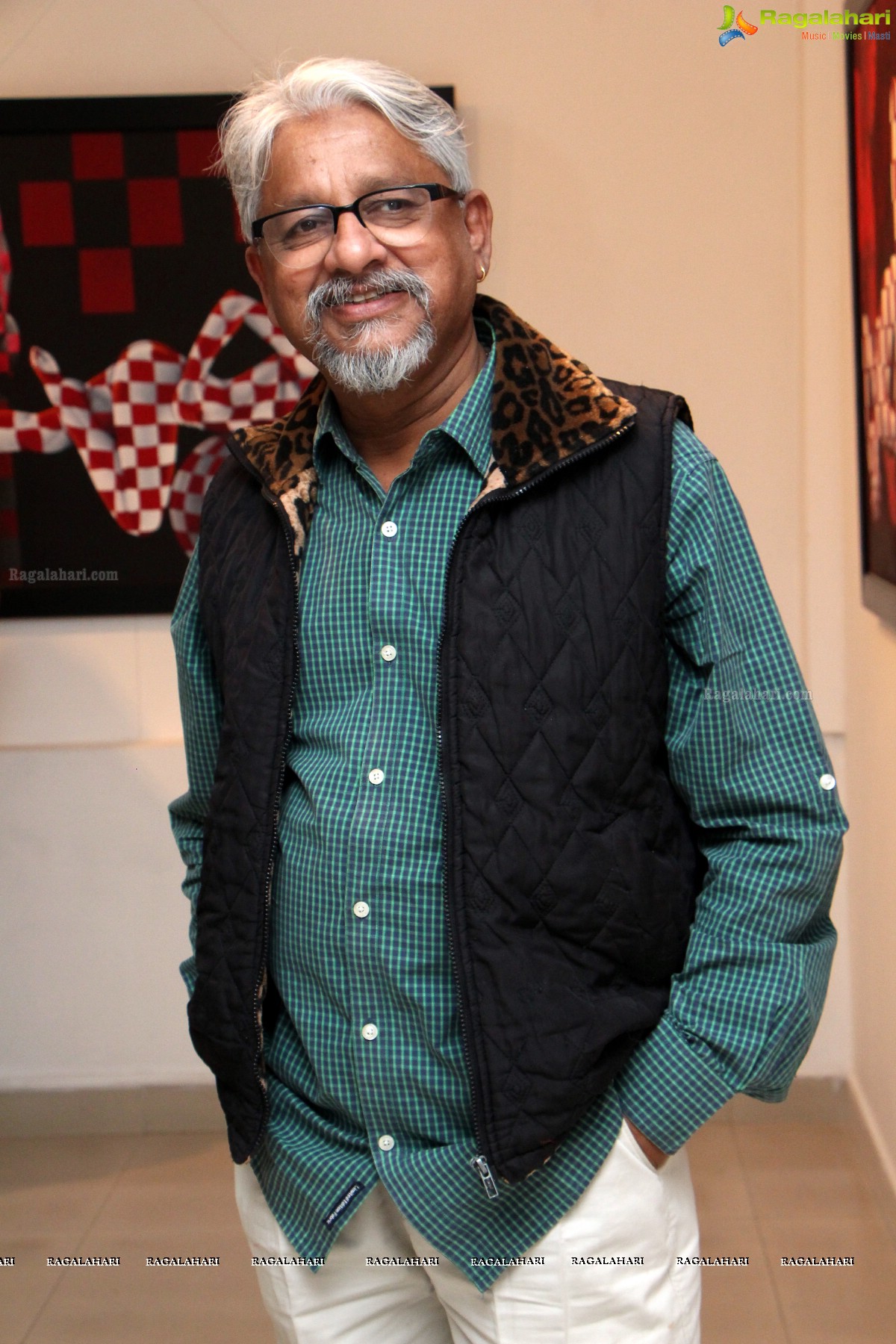Sonaly Gandhi Lakhotia Art Exhibition at Gallery Space, Hyderabad - Curated by Fawad Tamkanat