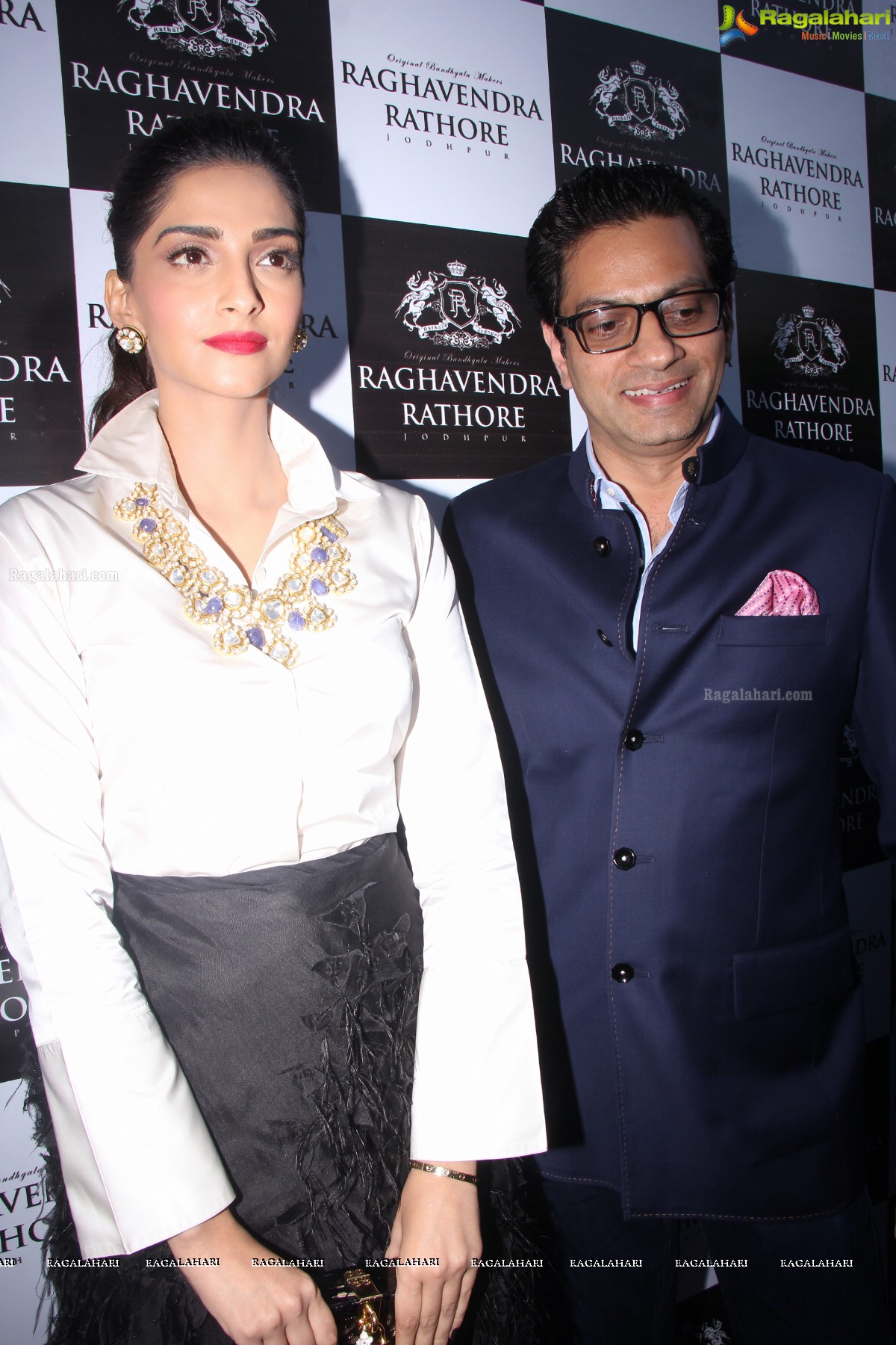 Sonam Kapoor launches Raghavendra Rathore, Hyderabad