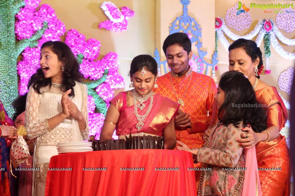 Sreeja Reddy Teegala Saree Ceremony at Taj Krishna