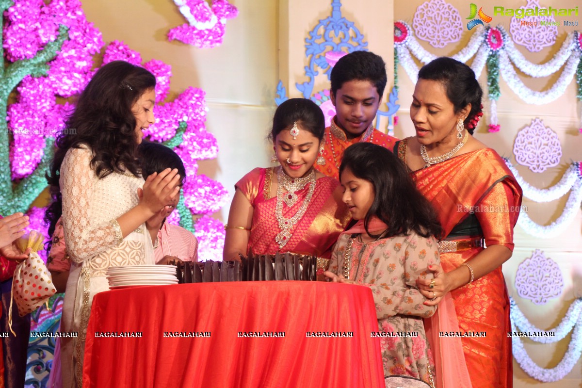 Sreeja Reddy Teegala Saree Ceremony at Taj Krishna