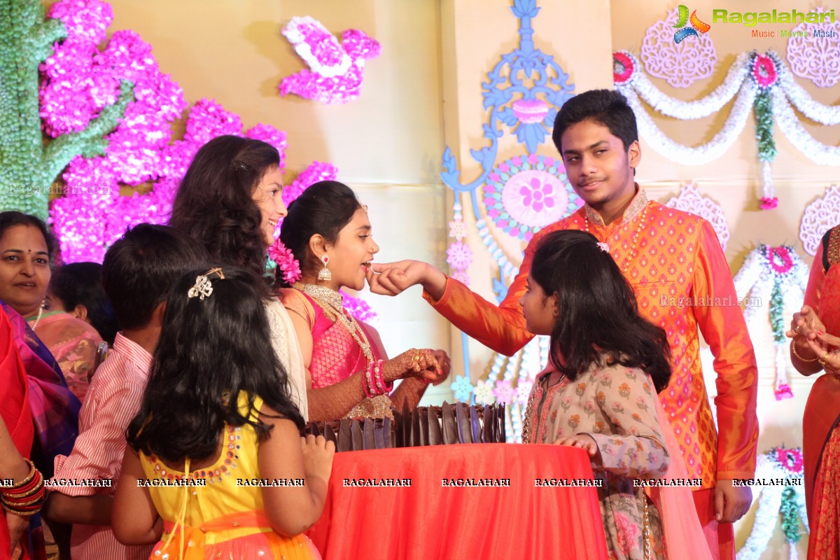 Sreeja Reddy Teegala Saree Ceremony at Taj Krishna